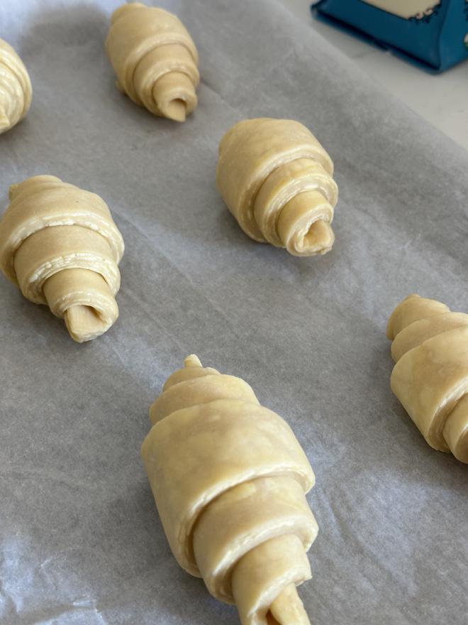 Croissant dough